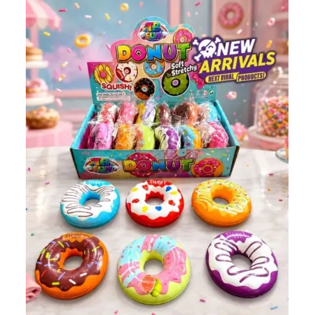 Gniotek Donat Squishy Piankowy TI146 | Zabawka Antystresowa