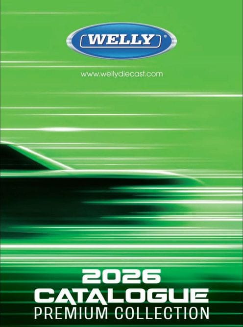 Katalog modeli Welly 2026