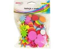 NAKLEJKI Z PIANKI PVC02 KWIATY 0273