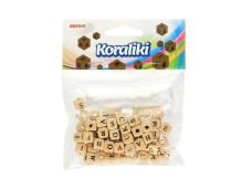 KORALIKI DREWANIANE ALFABET KL4 6862