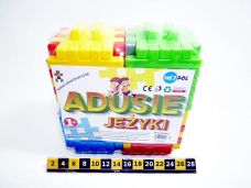 KLOCKI KONSTRUK. JEZYKI 24 ELEM. 9526