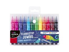 FLAMASTRY JUMBO 12KOL KIDEA 0143