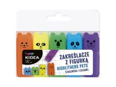 ZAKRESLACZE Z FIGURKA 5SZT. KIDEA 7357