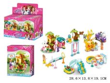 KLOCKI DZIEWCZYNKA PLAC ZABAW 90EL. 7030