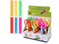 NOZYCZKI SZKOLNE WZORKI 5" 5787