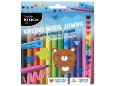 KREDKI MISIE JUMBO 12KOL KIDEA 4437
