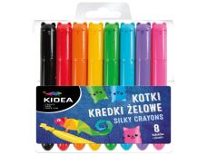KREDKI ZELOWE 8KOL KOTKI KIDEA 6899