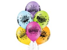 BALONY KOMIKSOWE DYMKI 6SZT. 0584