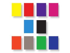 TECZKA Z GUMKA A4 SOFT MIX 10KOL 0756