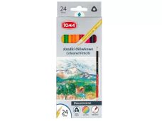 KREDKI OLOWKOWE DWUSTRONNE 24KOL 2823