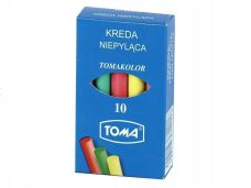 KREDA SZKOLNA KOLOROWA 10SZT A10 2018