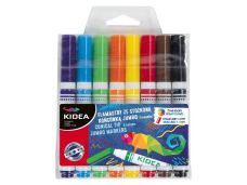 FLAMASTRY JUMBO 8KOL STOZKOWA KONC. 8097