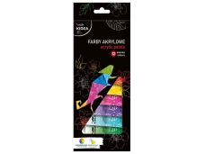 FARBY AKRYLOWE 12KOL 12ML KIDEA 6578